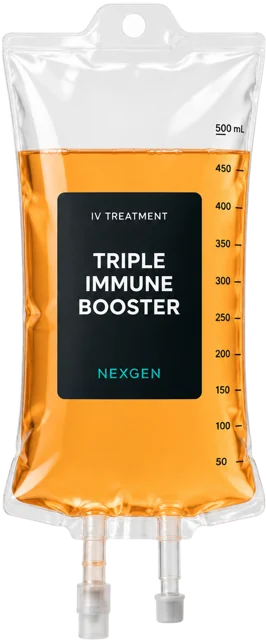 Triple Immune Booster IV bag